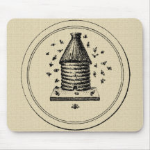 ぼろぼろのシックなスタイルのマウスパッド