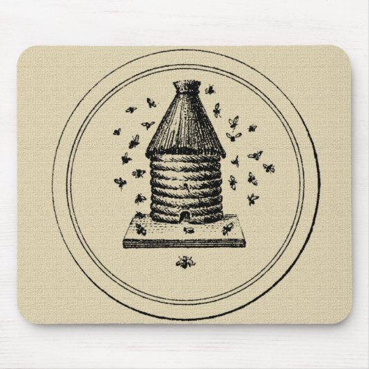 ぼろぼろのシックなスタイルのマウスパッド マウスパッド (正面)