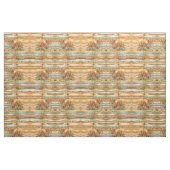 ぼろぼろのシックなハチドリ飛行 ファブリック (ファットクウォーター)