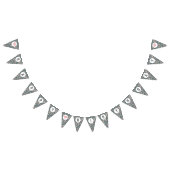 ぼろぼろのシックなハッピーバースデーの旗 バンティングフラッグ (全)