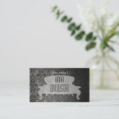 ぼろぼろのシックなLoveseatの名刺 名刺 (スタンド正面)