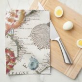 ぼろぼろのタツノオトシゴ キッチンタオル (四つ折り)