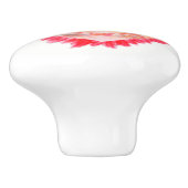 ぼろぼろのハートアートワークデザイン セラミックノブ (側面)