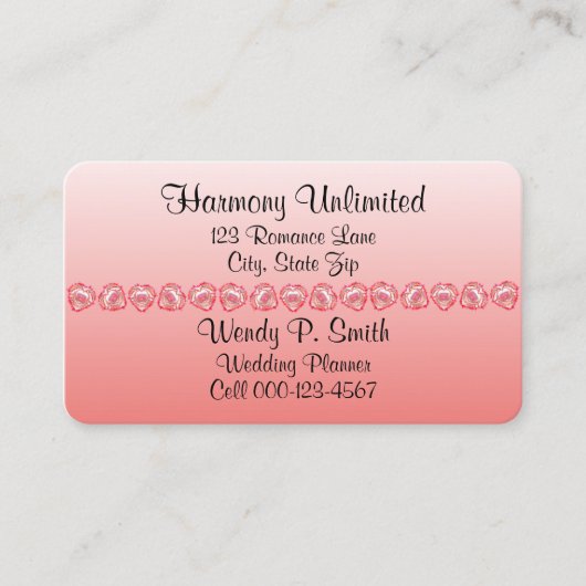 ぼろぼろのハート作品 名刺 (正面)