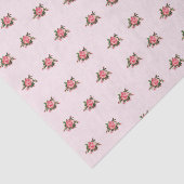 ぼろぼろのピンクのバラのティッシュペーパー 薄葉紙 (詳細)