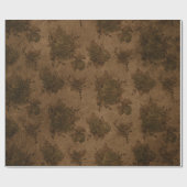 ぼろぼろのヴィンテージのビクトリアンなゴシック様式神秘的なバラ ラッピングペーパー (フラット)