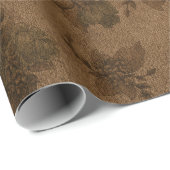 ぼろぼろのヴィンテージのビクトリアンなゴシック様式神秘的なバラ ラッピングペーパー (ロールコーナー)