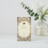 ぼろぼろの上品によってずたずたに裂かれる王冠の名刺 名刺 (スタンド正面)