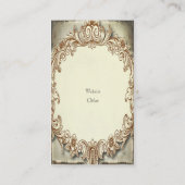 ぼろぼろの上品によってずたずたに裂かれる王冠の名刺 名刺 (裏面)