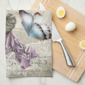 ぼろぼろの優雅のシャンデリアのヴィンテージのビクトリア時代の人 キッチンタオル (四つ折り)