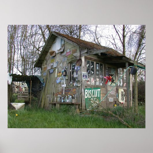 ぼろぼろの古い構造 ポスター (正面)