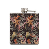 ぼろぼろの海洋生物パターン フラスク (裏面)