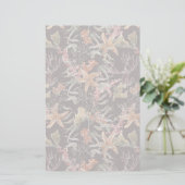 ぼろぼろの海洋生物パターン 便箋 (スタンド正面)