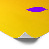 ぼろぼろの黒い梨の木に咲く詩人のヤマウズラ ポスター (角)