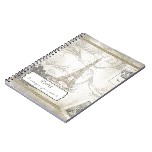 ぼろぼろ:  パリはよいアイディア常にです! ノートブック (左側)