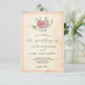 ぼんやりしたバラ結婚ズ 招待状 (スタンド正面)