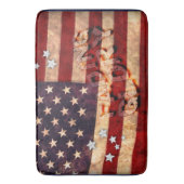 ぼんやりした栄光 バスマット (正面縦)