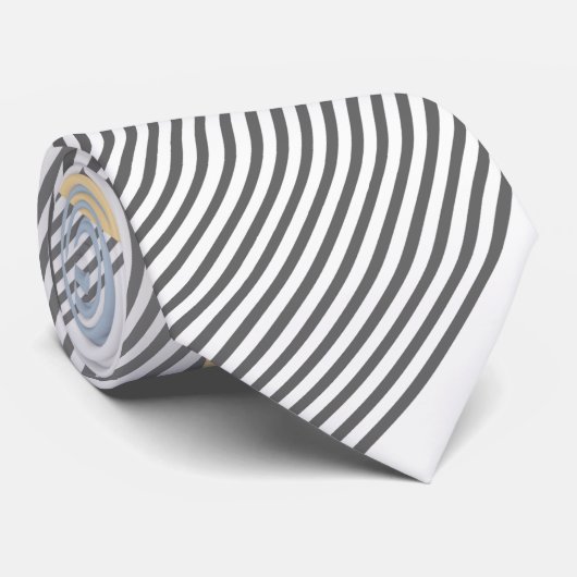 ぼんやりした楕円 ネクタイ (ロール)