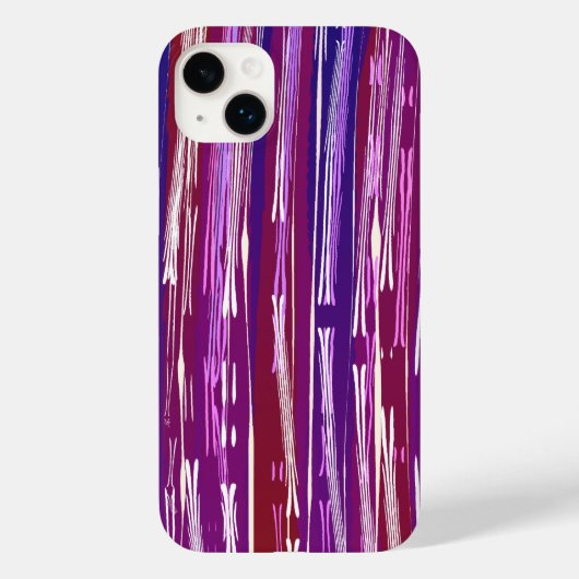 ぼんやりした紫 Case-Mate iPhoneケース (裏面)