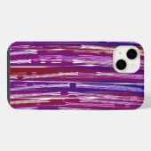 ぼんやりした紫 iPhoneケース (裏面横)