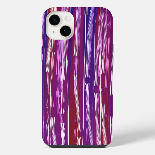 ぼんやりした紫 iPhoneケース (裏面)