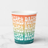 ぼんやりエンゲージ レトロエンゲージメントパーティー 紙コップ (右)