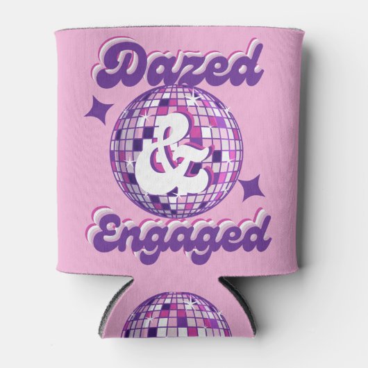 ぼんやり＆エンゲージ レトロディスコ ブライズメイドパーティー 缶クーラー (正面)