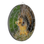 ぽちゃぽちゃのリス ダーツボード (正面左)