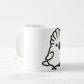 ぽちゃぽちゃの傘 コーヒーマグカップ (正面左)