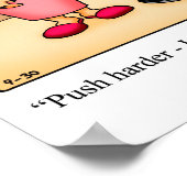 ぽちゃぽちゃぽちゃのユーモアのポスター ポスター (角)