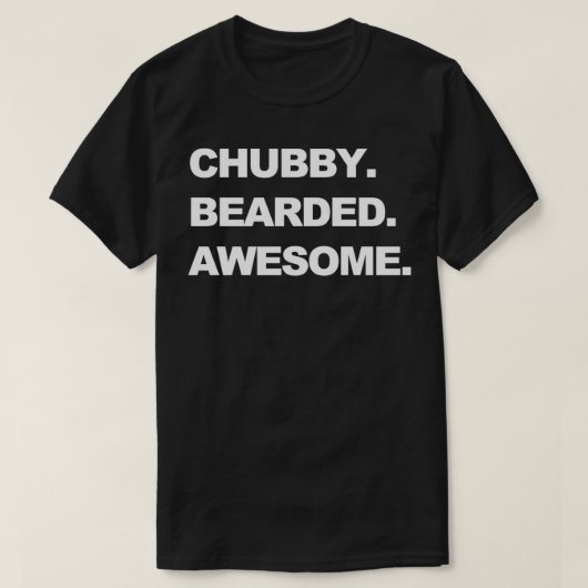 ぽちゃりと髭を生素晴らしやした Tシャツ (デザイン正面)