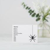 ぽっちゃりしたくも- 名刺 (スタンド正面)