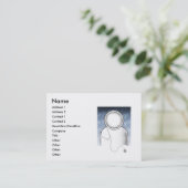 -ぽっちゃりしたごしごし洗います 名刺 (スタンド正面)