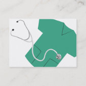 -ぽっちゃりしたごしごし洗います 名刺 (裏面)