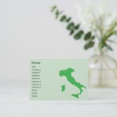 ぽっちゃりしたイタリア- 名刺 (スタンド正面)