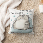 ぽっちゃりしたキャットチルビベス クッション (ブランケット)