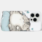 ぽっちゃりしたキャットチルビベス Case-Mate iPhoneケース (裏面 (横))