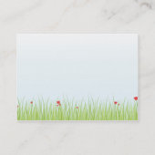 ぽっちゃりしたケシ分野- 名刺 (裏面)