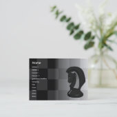 ぽっちゃりしたチェス- 名刺 (スタンド正面)