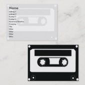 ぽっちゃりしたテープ- 名刺 (正面/裏面)