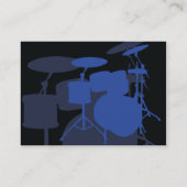 ぽっちゃりしたドラム- 名刺 (裏面)