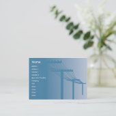 ぽっちゃりしたパワーライン- 名刺 (スタンド正面)