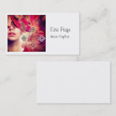 ぽっちゃりしたビジネスQRコードカード、3.5" x 2.5"、100 pac 名刺 (正面/裏面)