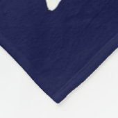 ぽっちゃりしたユニコーン フリースブランケット (角)