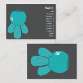 ぽっちゃりしたロボットSpyder - 名刺 (正面/裏面)