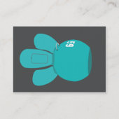 ぽっちゃりしたロボットSpyder - 名刺 (裏面)