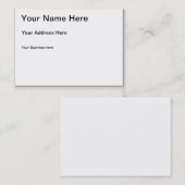 ぽっちゃりした名刺 名刺 (正面/裏面)