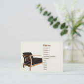 ぽっちゃりした家具- 名刺 (スタンド正面)