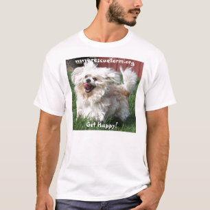 ぽっちゃりした幸せになって下さい! Tシャツ