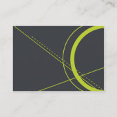 ぽっちゃりした幾何学- 名刺 (裏面)